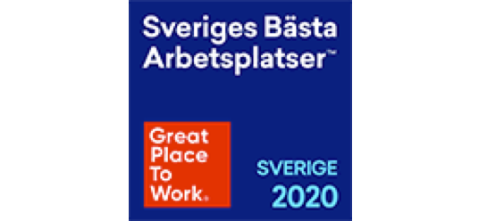 Sveriges Bästa Arbetsplatser Sverige 2020