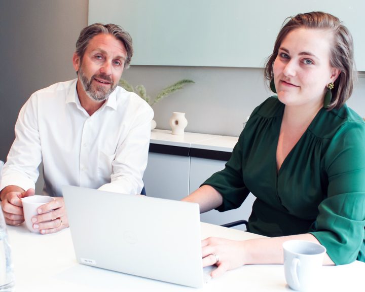 Magnus och Mimmi på Multisoft