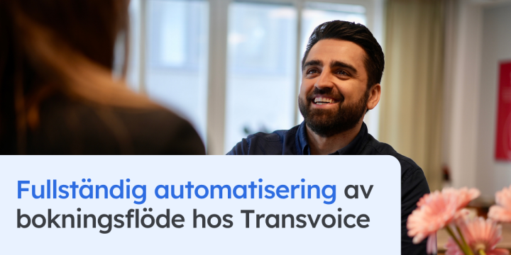 fullständiga automatisering av bokningsflöde